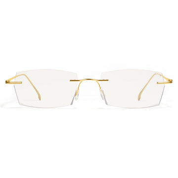 Cyxus Rimless Square Photochromic Glasses 8127